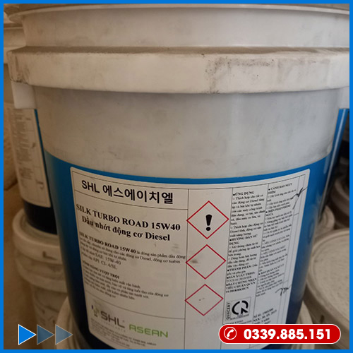 Dầu Nhớt SHL- SILK TURBO ROAD 15w40 - DẦU ĐỘNG CƠ DIESEL