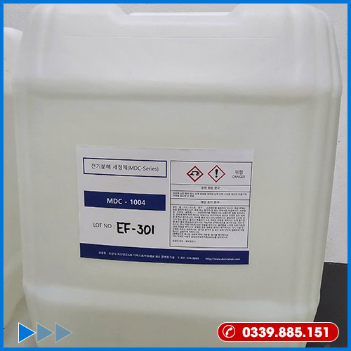 HOÁ CHẤT RỬA KHUÔN ĐIỆN PHÂN MDC-1004 - 전기분해 금형 세척제