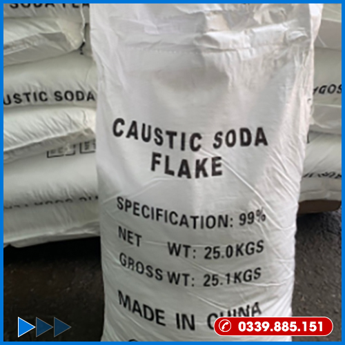 Caustic Soda Flake (Xút Vảy) 1310-73-2 Natri Hydroxide