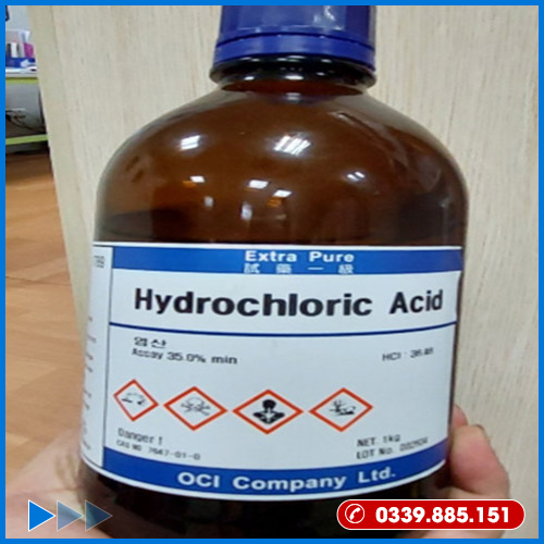 Hydrochloric Acid - HCl- 7647-01-0