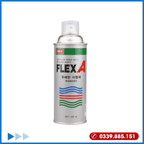 Flex-A – Chất chống dính khuôn Nabakem Flex-A – Hàn Quốc – Chai 420 m