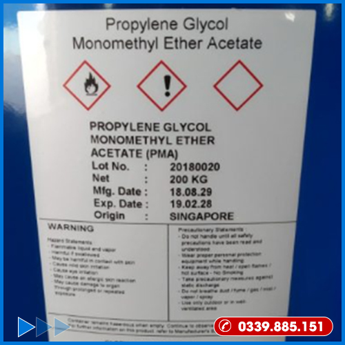 Propylene Glycol Monomethyl Ether Acetate (PMA)