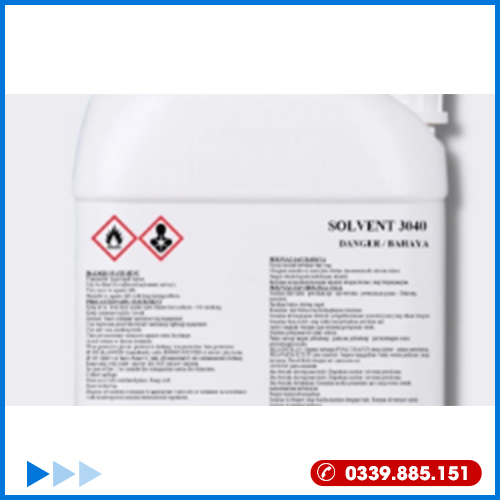 Dung Môi Solvent 3040 - Hóa Chất Tẩy Dầu Mỡ Kim Loại Chính Hãng